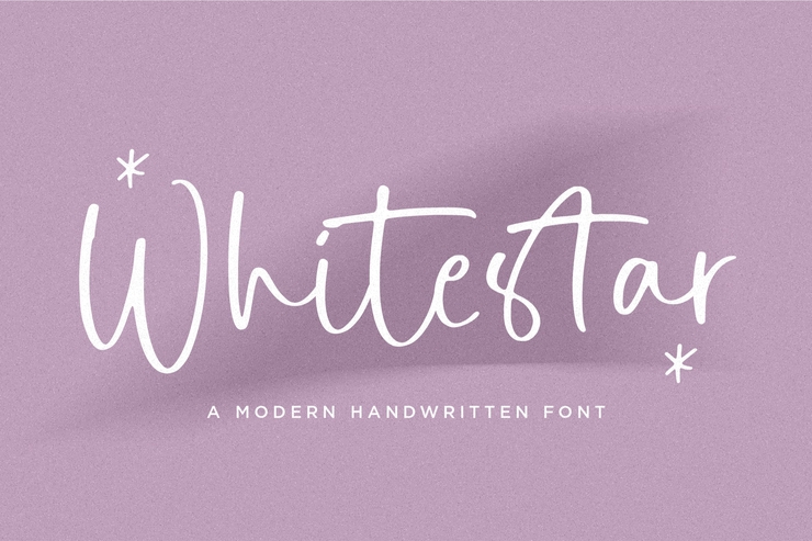 Whitestar字体 1