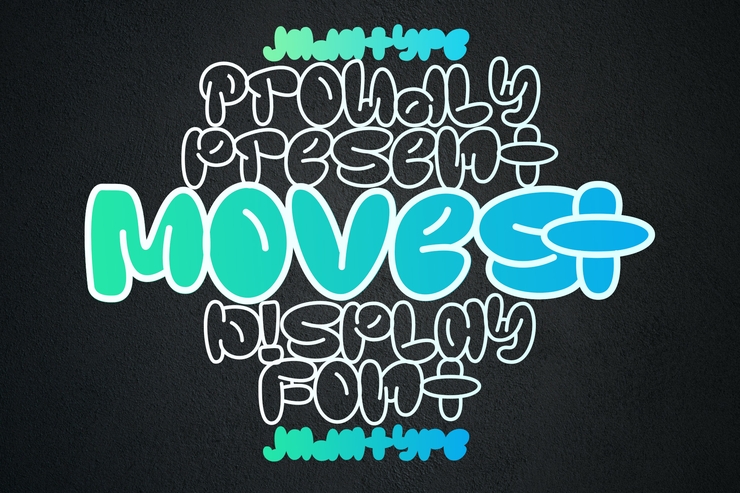 Movest字体 1