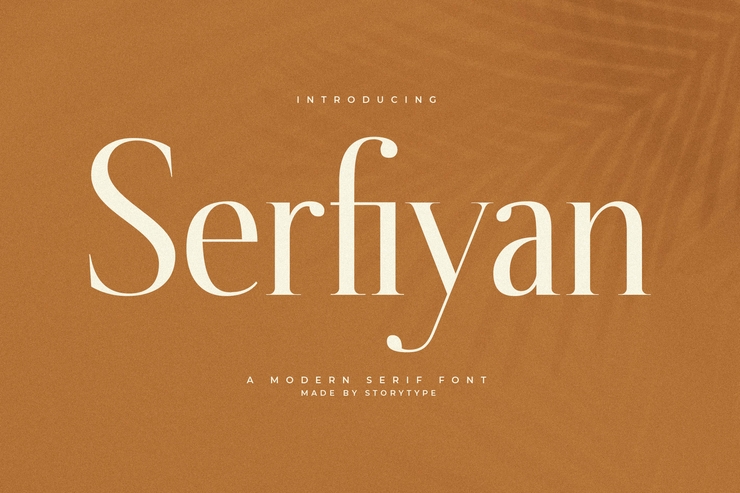Serfiyan字体 1