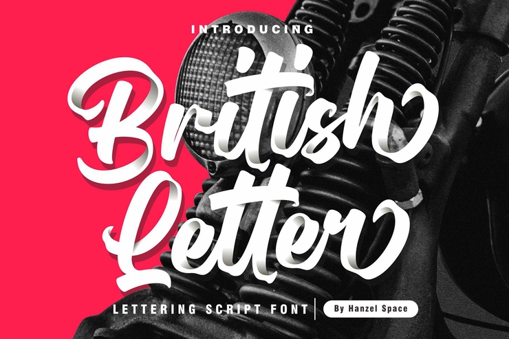 British letter字体 1