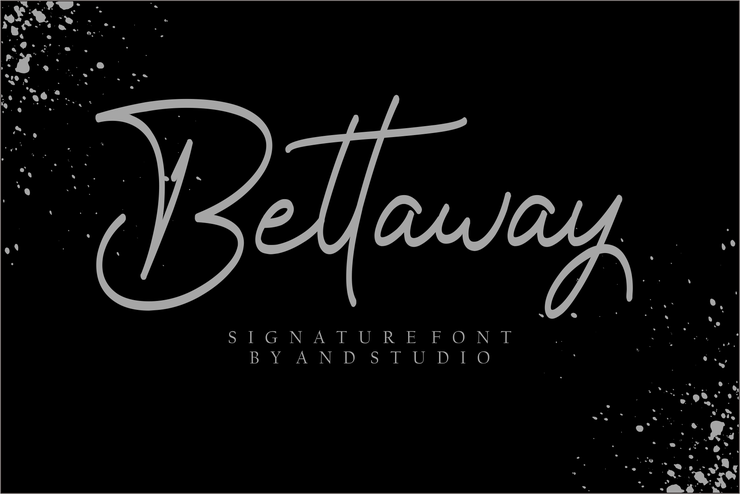 Bettaway字体 1
