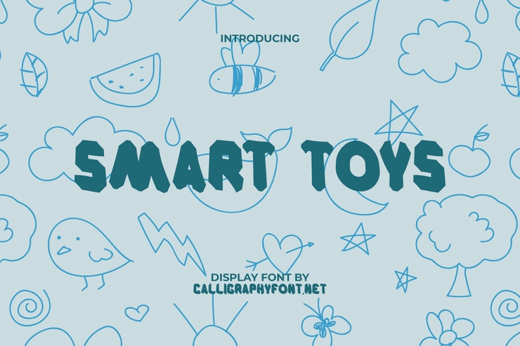 Smart toys字体 1