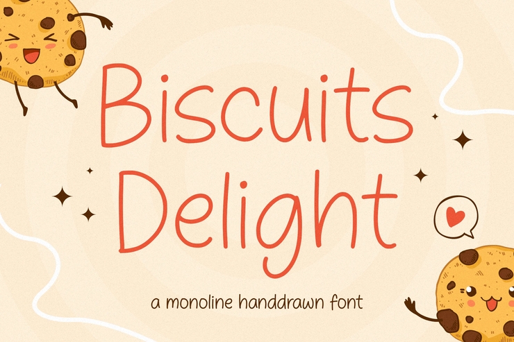 Biscuits delight字体 2