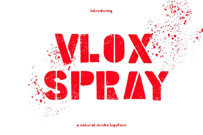 Vloxspray字体 1