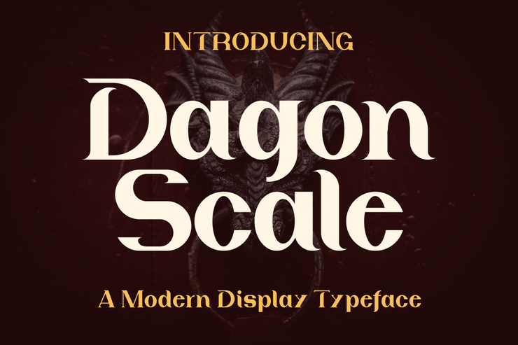Dagon scale字体 1