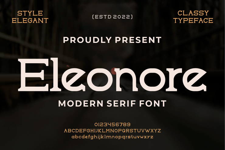 Eleonore字体 1