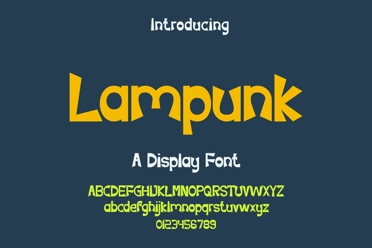 Lampunk字体 1