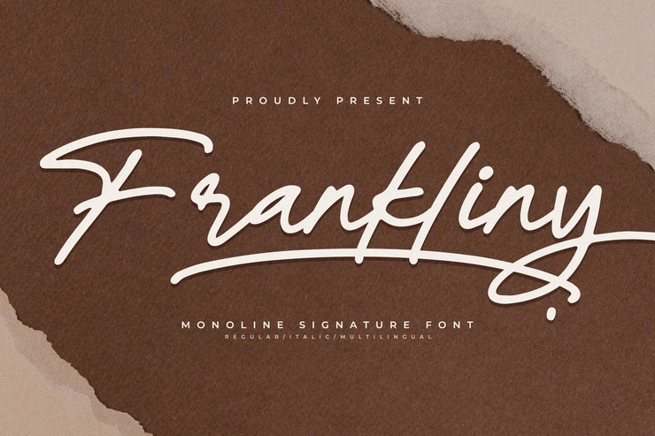 Frankliny字体 2