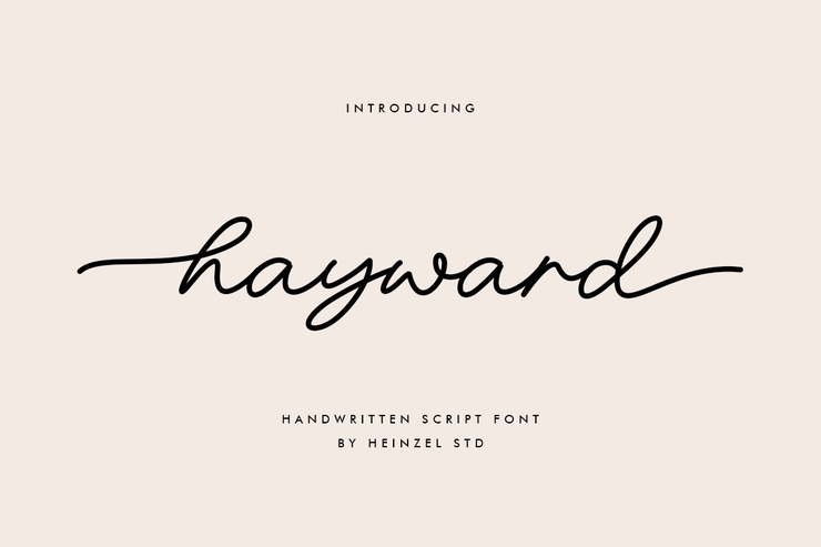 Hayward字体 1