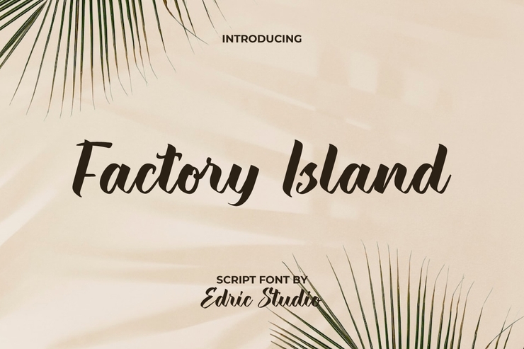 Factory island字体 1