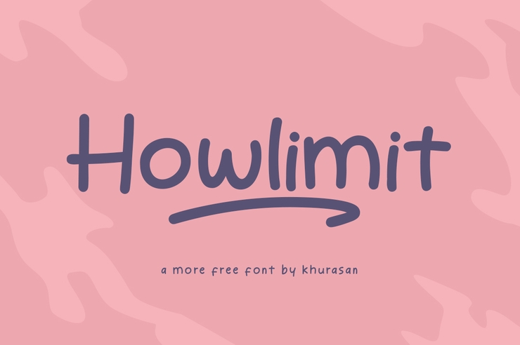 Howlimit字体 1