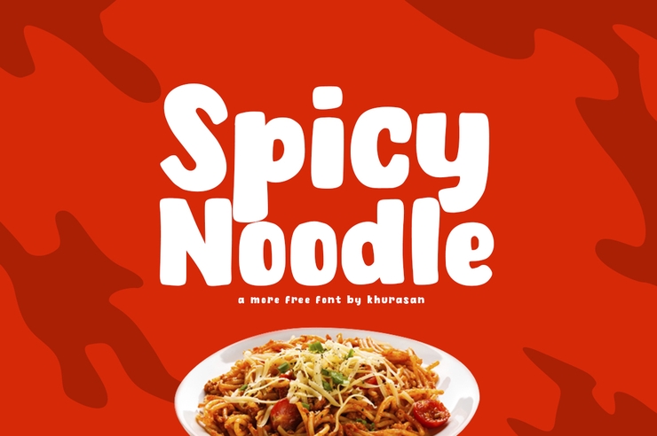 Spicy noodle字体 1