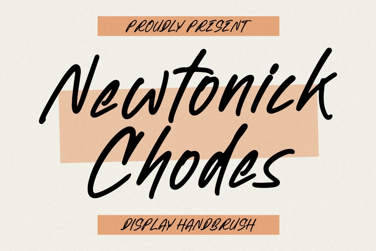 Newtonick chodes字体 2