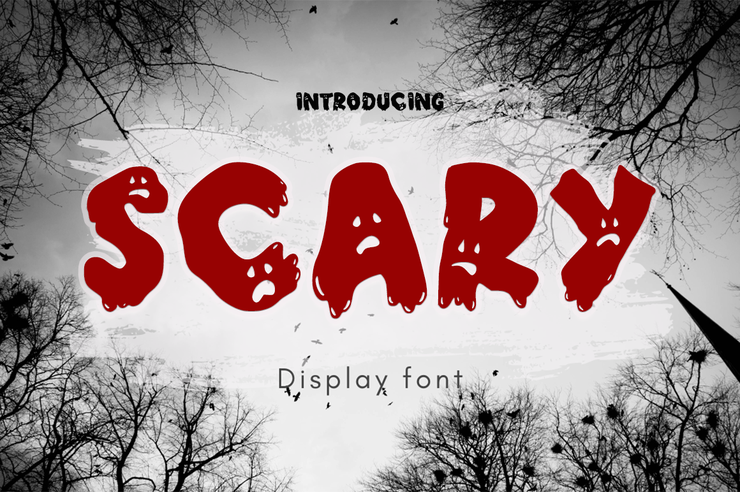 Scary字体 1