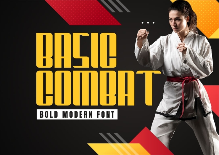 Basic combat字体 1