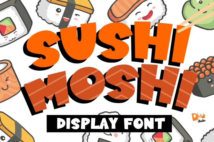 Sushi moshi字体 1