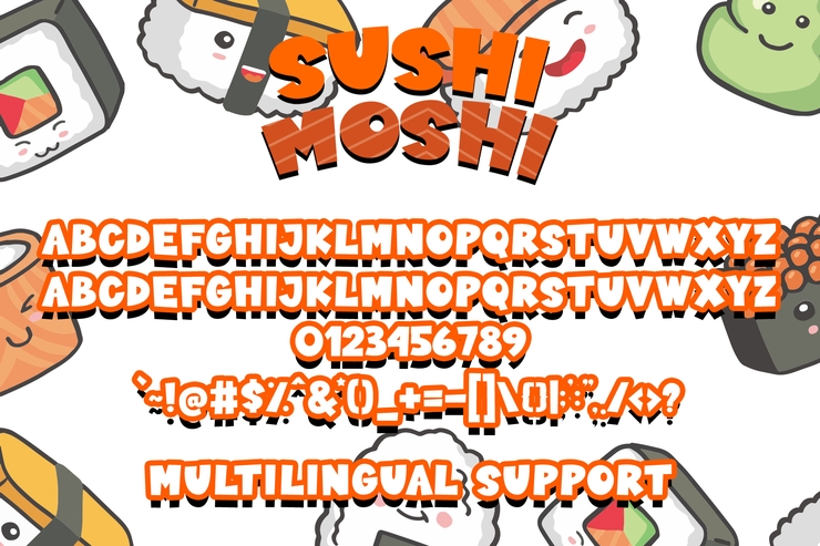 Sushi moshi字体 2