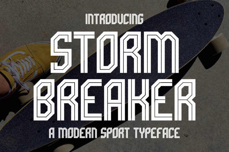 Storm breaker字体 1