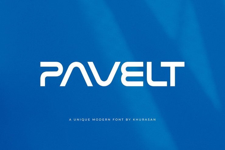 Pavelt字体 1