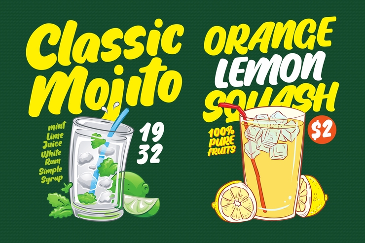 Lemon round字体 3