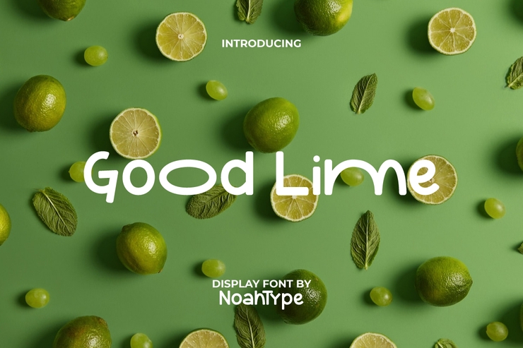 Good lime字体 1