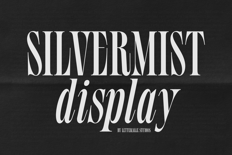 Silvermist字体 1
