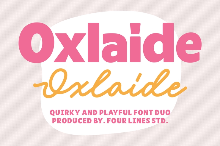 Oxlaide字体 1