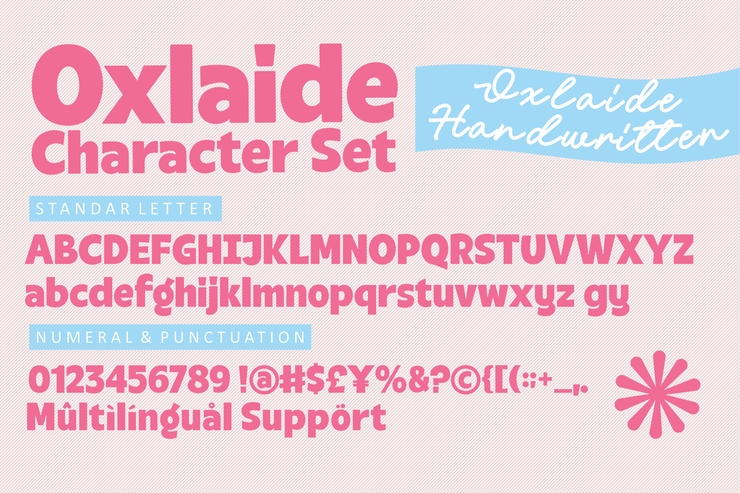 Oxlaide字体 9