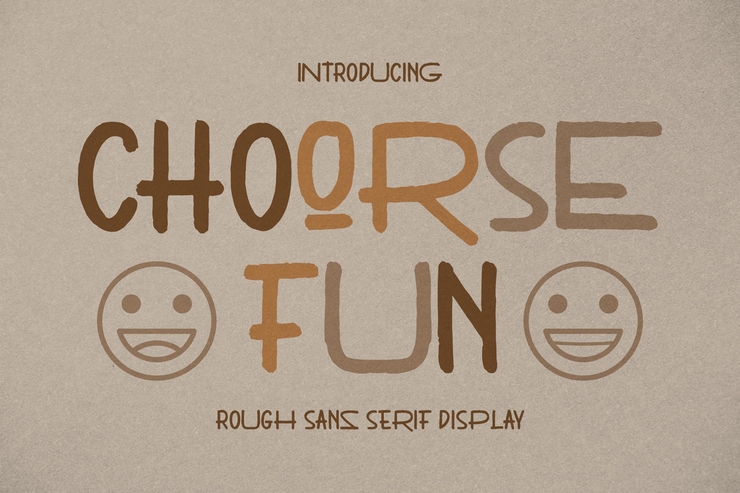 Choorse fun字体 2