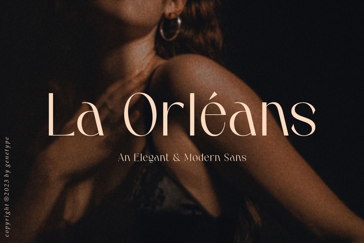 La orleans字体 1