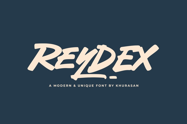 Reydex字体 1