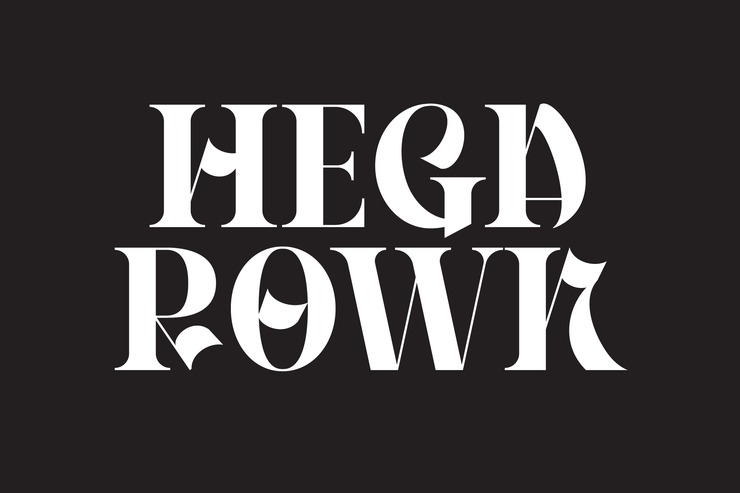 Hegarown字体 1
