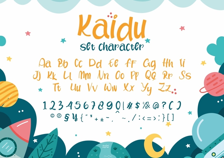 Kaidu字体 2