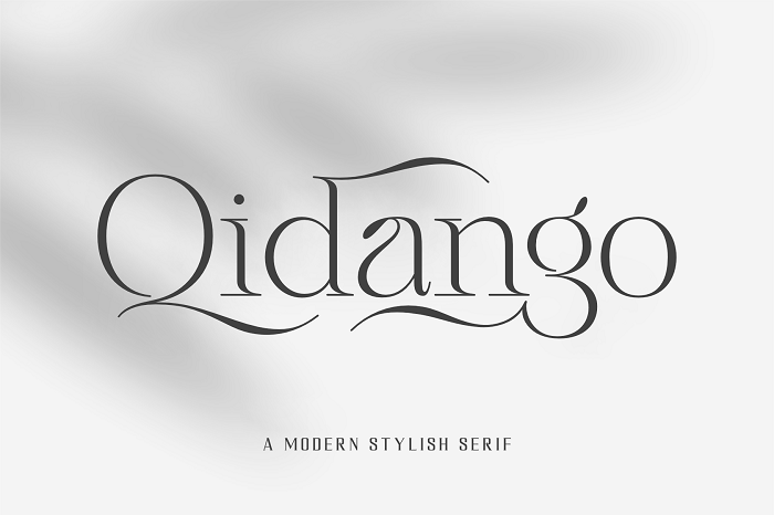 Qidango字体 1