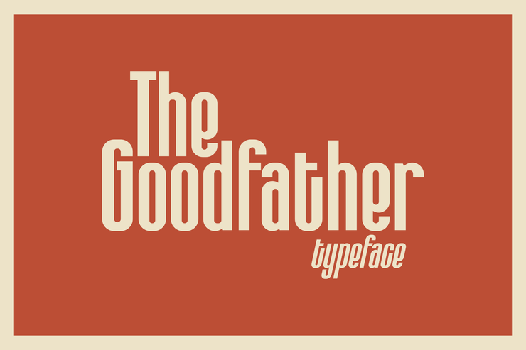 The goodfather字体 1