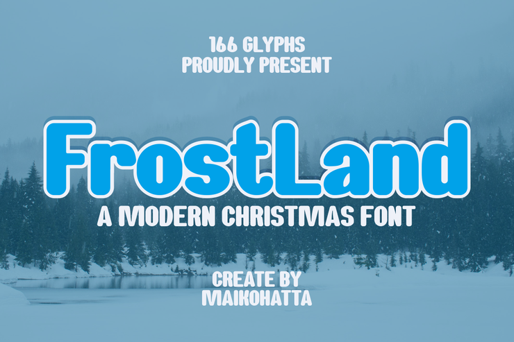 Frost land字体 2