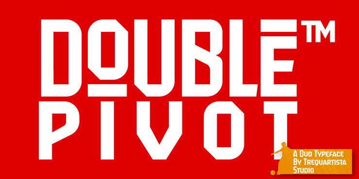 Double pivot字体 2