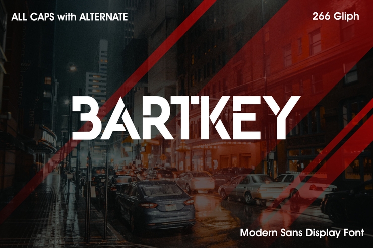 Bartkey字体 1