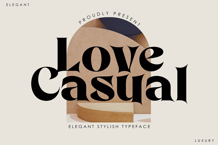 Love casual字体 9