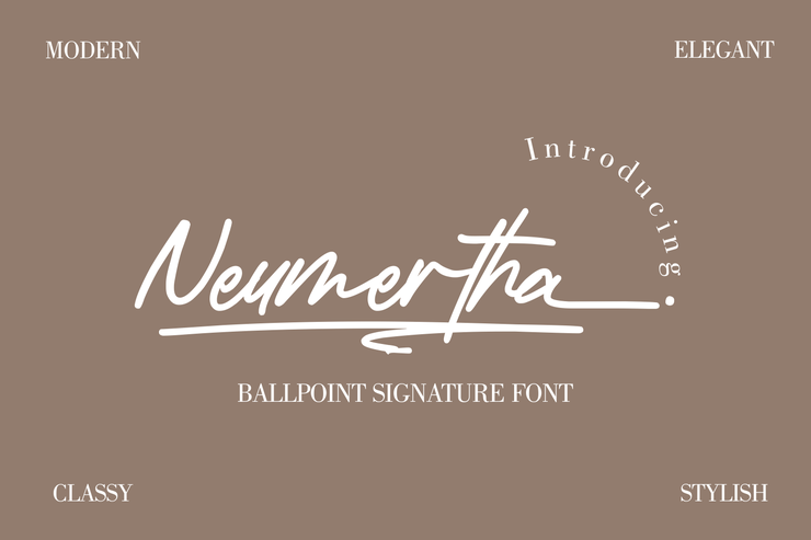 Neumartha字体 1