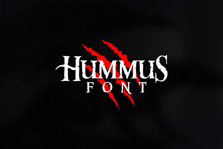 Hummus字体 1