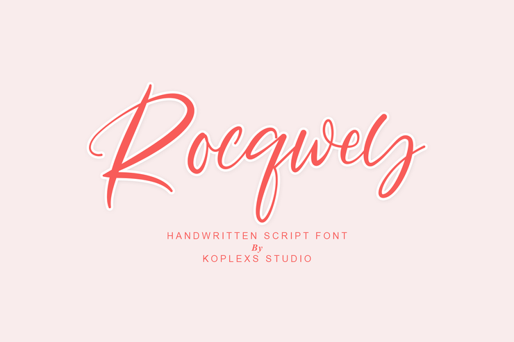Rocqwey字体 1