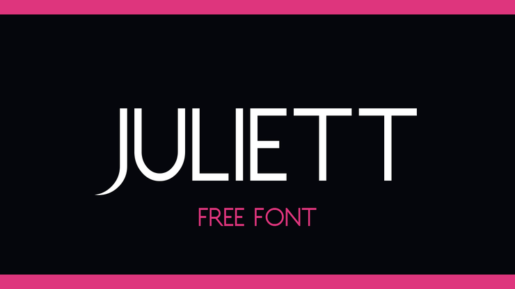 Juliett字体 1