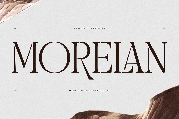 Morelan字体 2