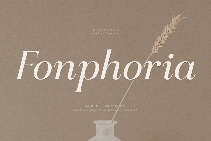 Fonphoria字体 1