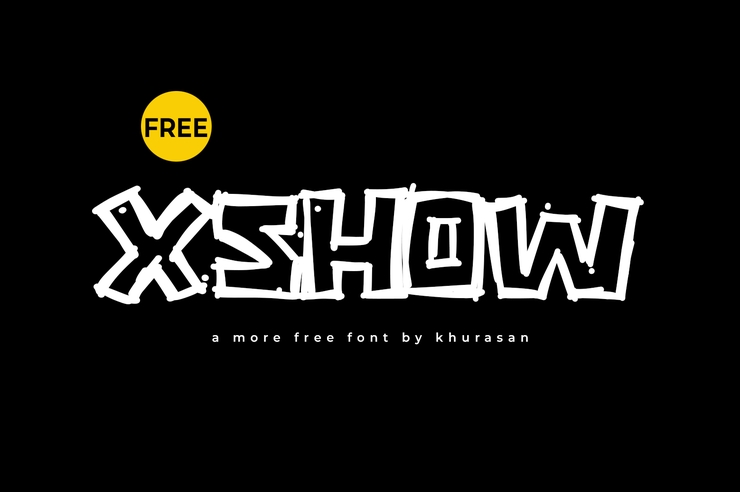 Xshow字体 1