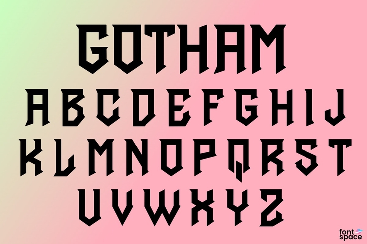 Gotham字体 1