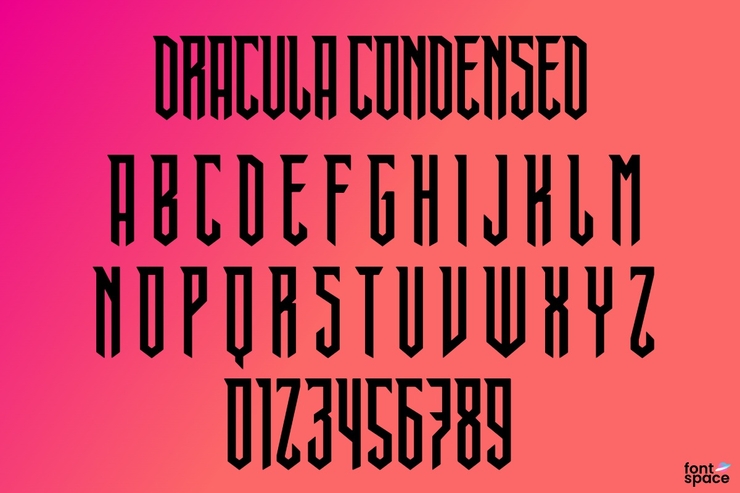 Dracula字体 2