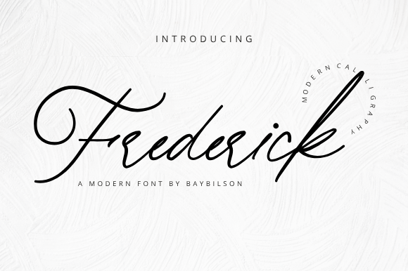 Frederick字体 1