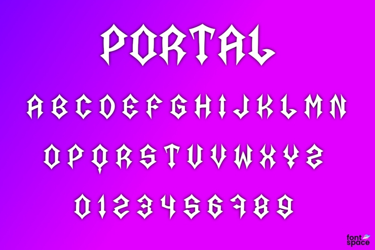Portal字体 1